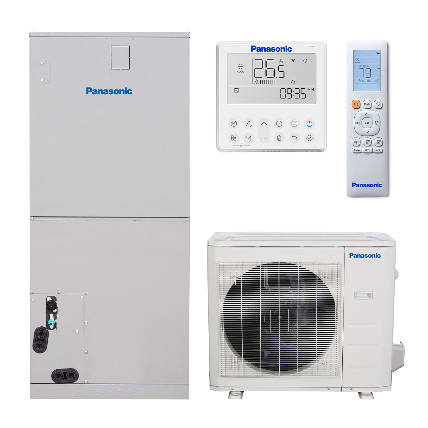 INTERIOS 3 Ton Cold Climate Central Heat Pump - HM36BAHU